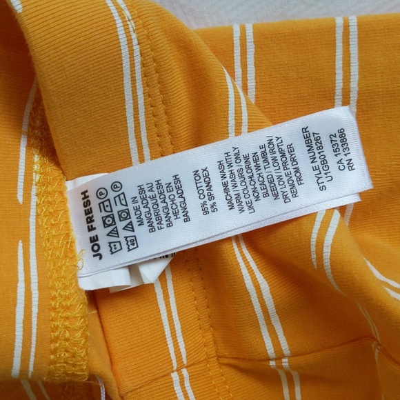 joe fresh 4-pack cropped leggings bundle 3-6 months baby girl - Picture 2 of 7